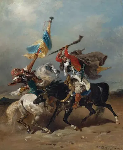 Столкновение by Жорж Вашингтон — digital art print download