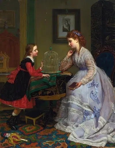 Песня, сладко спетая by Ян Фредерик Питер Портилье — digital art print download