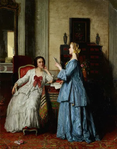 Письмо by Жан Каролус, 1862 — digital art print download