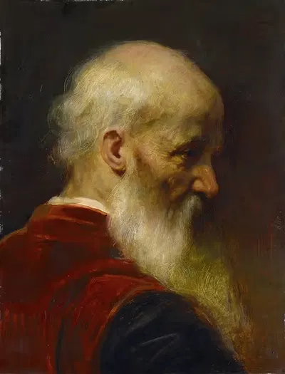 Голова старика by Жан-Леон Жерома, 1886 — digital art print download