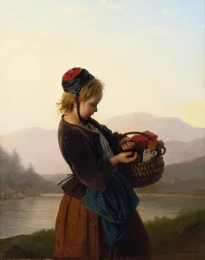 Counting Change by Johann Georg Meyer von Bremen — digital art print download