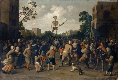 Битва с смертью by Йост Корнелисз Друхслот, 1625 — digital art print download
