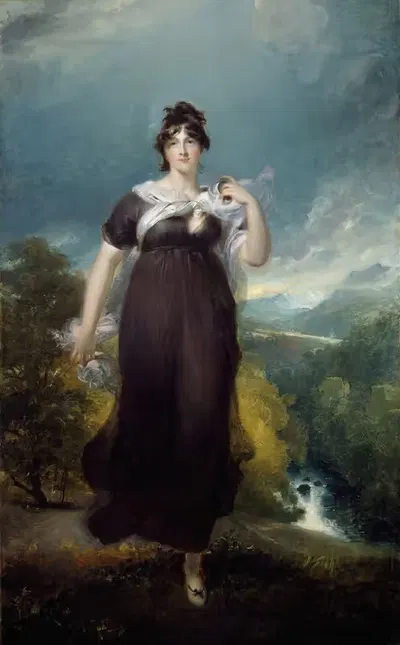 Portrait Of Elizabeth, Marchioness Conyngham by Sir Thomas Lawrence — digital art print download