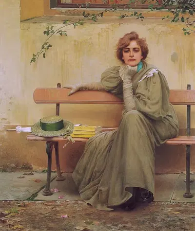 Сны by Витторио Маттео Коркос, 1896 — digital art print download