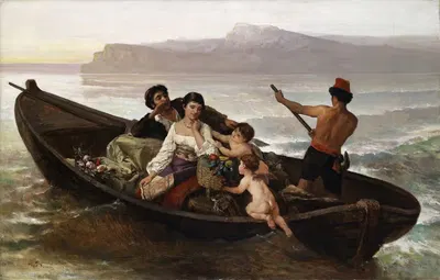 Liebesgeflüster by Wilhelm Kray, 1883 — digital art print download