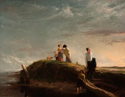 Нежелательный уход by Уильям Коллинз, 1815 — digital art print download