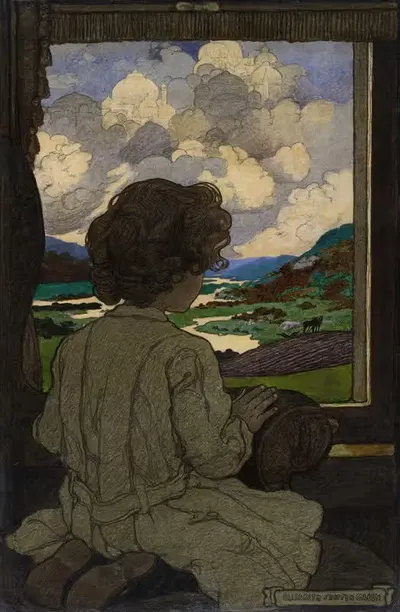 The journey by Elizabeth Shippen Green Elliott, 1903 — digital art print download