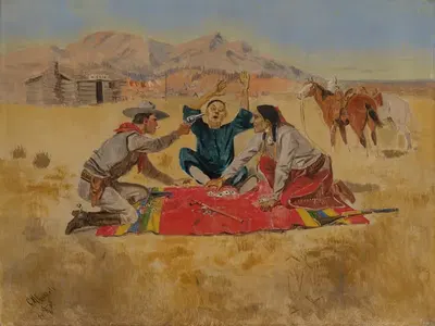 Шанс для китайца by Шарль Марион Рассел, 1894 — digital art print download