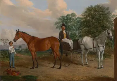 Self-Portrait by Edward Troye, 1852 — digital art print download