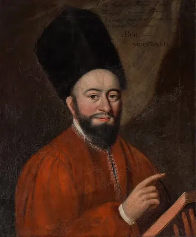 Rabbi Raphael Haijm Isaac Karigal by Samuel King, 1782 — digital art print download