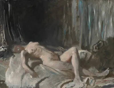 Этюд обнаженной женщины by Уильям Орпен — digital art print download