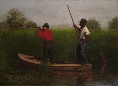 Стрельба по рельсам на Делавэре by Томас Икинс, 1876 — digital art print download