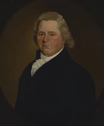 Portrait of Judge Pierpont Edwards by William Jennys — digital art print download