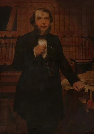Henry Stevens by William Page, 1859 — digital art print download