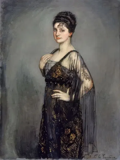 Портрет мадам Луи Розенау by Антонио де Ла Гандара, 1913 — digital art print download