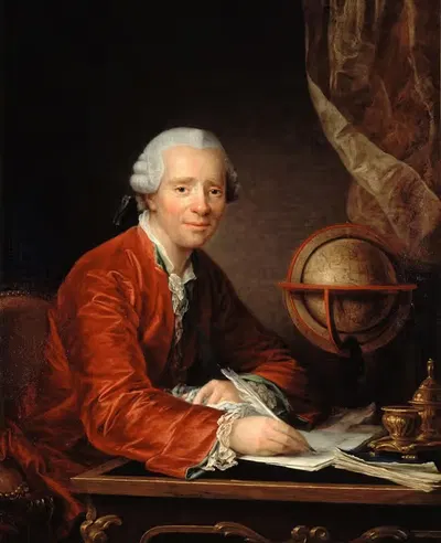 Portrait de Jean Le Rond d'Alembert (1717-1783), mathématicien et philosophe by Catherine Lusurier, 1717-1783 — digital art…