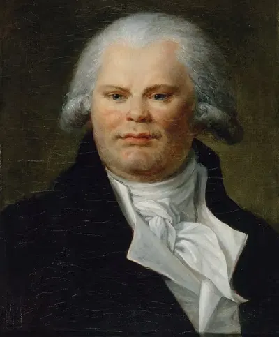 Portrait de Georges Danton (1759-1794), orateur et homme politique. by Constance-Marie Charpentier, 1759-1794 — digital art…