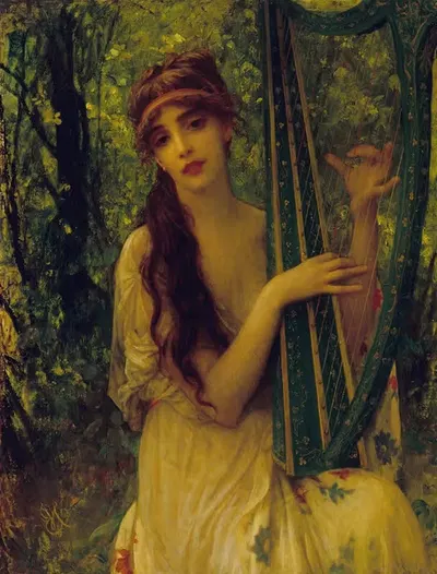 Музыка by Эрнест Эбер, 1882 — digital art print download
