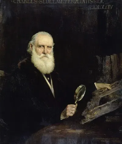 Портрет Шарля Седельмейера (1837-1925), торговца картинами by Габриэль Ферье, 1837-1925 — digital art print download