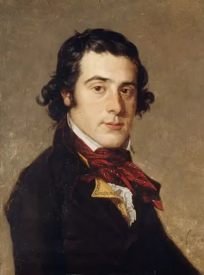 Портрет Жана Суберана by Анри Ж. Франсуа, 1793 — digital art print download
