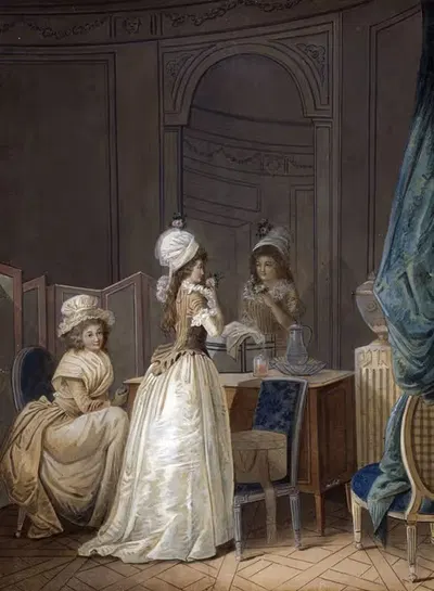 Букет by Жан-Батист Малле, 1780 — digital art print download