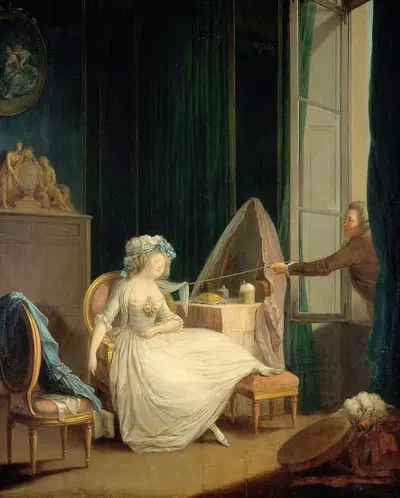 Легкомысленная любовь by Жан-Фредерик Шаль, 1780-1789 — digital art print download