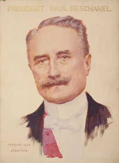 Портрет Поля Дешанеля (1855-1922), президента Республики by Жозеф Феликс Бушор, 1855-1922 — digital art print download