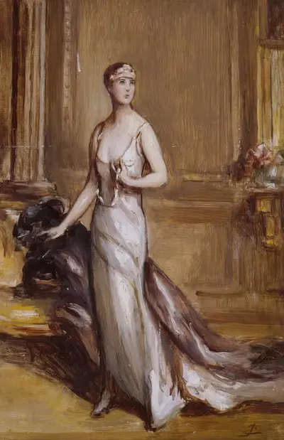 Портрет Изабеллы Орлеанской, герцогини Гиз by Жюль Кайрон, 1932 — digital art print download