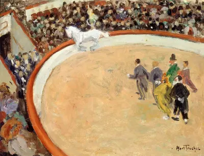 Цирк Медрано, бульвар Рошешуар by Луи Абель-Трюше, 1907 — digital art print download