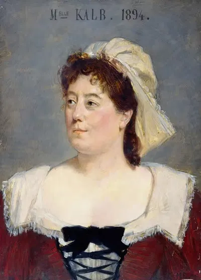 Мари-Каролина Кальб (1854-1930) by Марсель Баше, 1854-1930 — digital art print download