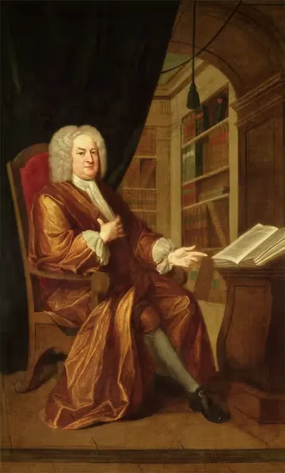 Benjamin Moreland, High Master of St. Paul's School by John Smibert, 1724 — digital art print download