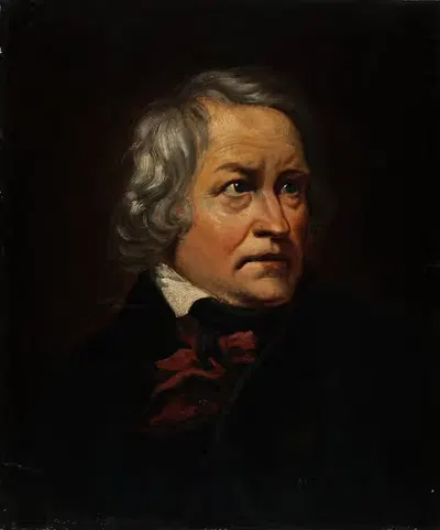 Portrait Of Thorvaldsen by Apollinarij Horawski, 1852 — digital art print download