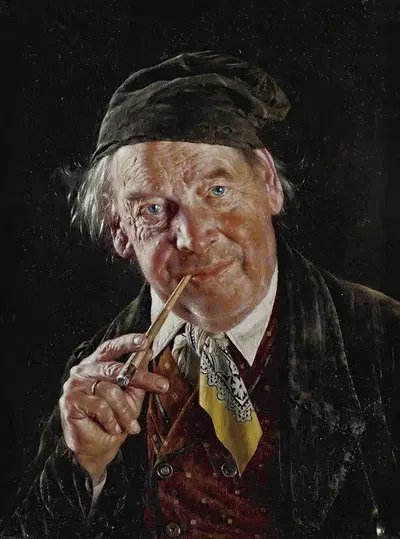 Хорошая затяжка by Карл Кронбергер — digital art print download