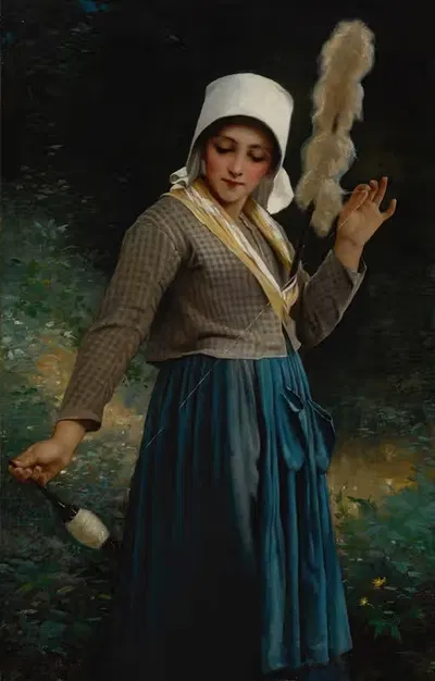 Крестьянин из Креза by Шарль Виктор Тирион, 1874 — digital art print download