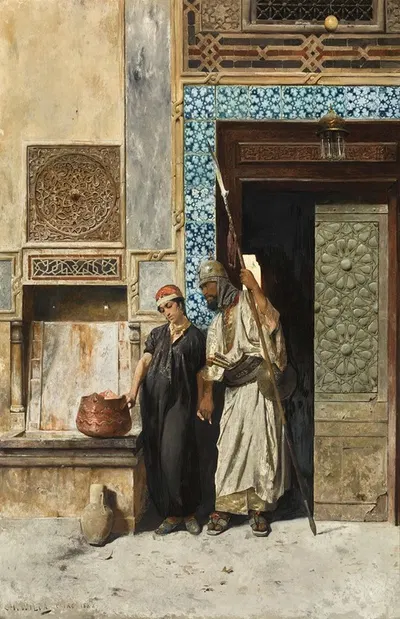 The Guard by Charles Wilda, 1888 — digital art print download