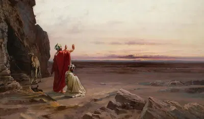 Вечерняя молитва by Петер Конрад Шрайбер — digital art print download