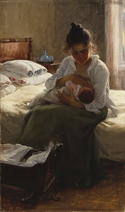 Мать by Элин Даниэльсон-Гамбоги, 1893 — digital art print download