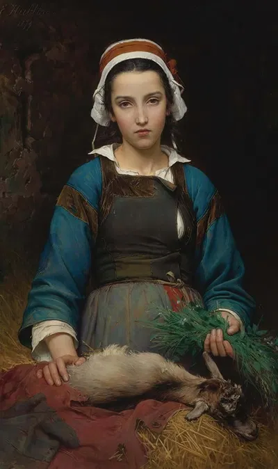 Друг в беде by Эмиль-Огюст Юблин, 1879 — digital art print download