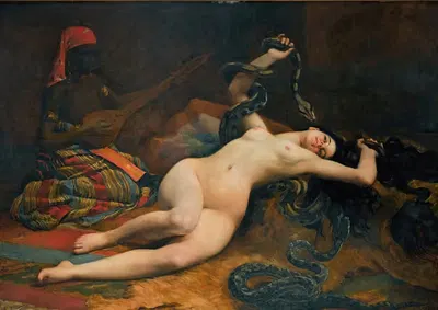 Une Charmeuse by Emile Cambiaggio — digital art print download