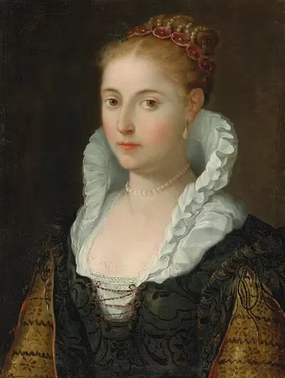 Portrait Of A Lady by Emilian School — digital art print download