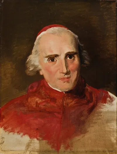 Портрет кардинала Эрколе Консальви by Филиппо Агрикола, 1819-1824 — digital art print download