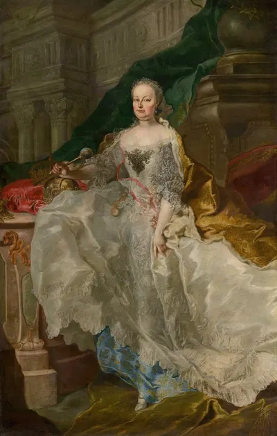 Портрет императрицы Марии Терезии by Франц Антон Палько, 1765–1766 — digital art print download