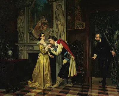 Свидание by Франс Мурманс, 1867 — digital art print download