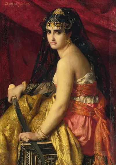 Judith by Габриэль Ферье, 1875 — digital art print download