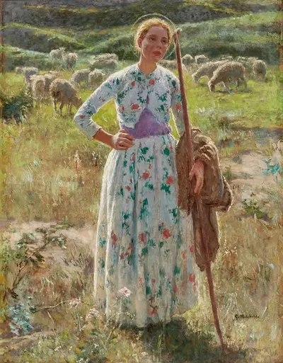 Жанна д'Арк by Гари Мелчерс — digital art print download