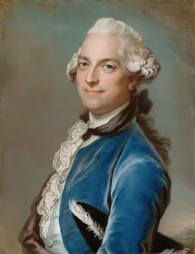Поэт Густав Фредрик Гилленборг by Густав Лундберг, 1751 - 1786 — digital art print download