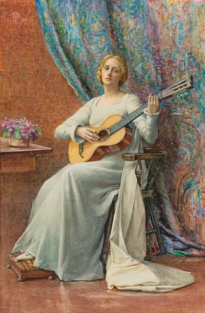 Мелодия by Генри Мейнелл Реам, 1904 — digital art print download