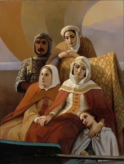 Крестоносцы, после Эмиля Синьоля by Ида Сильферберг — digital art print download