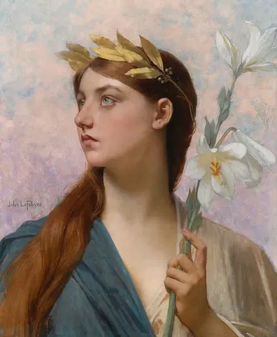 An Allegory Of Victory by Jules Joseph Lefebvre — digital art print download
