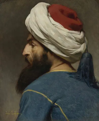 Portrait Of An Ottoman by Jules Joseph Lefebvre — digital art print download